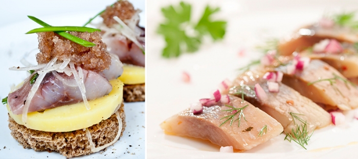 Канапе с селедкой - идеи для настоящего русского фуршета